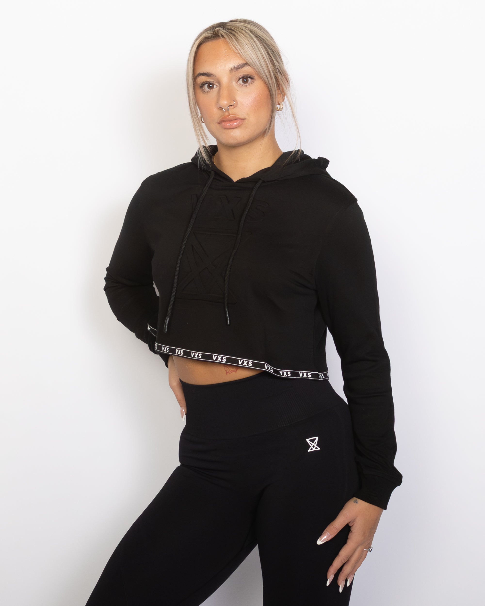 Crop Hoodie - VXS GYM WEAR