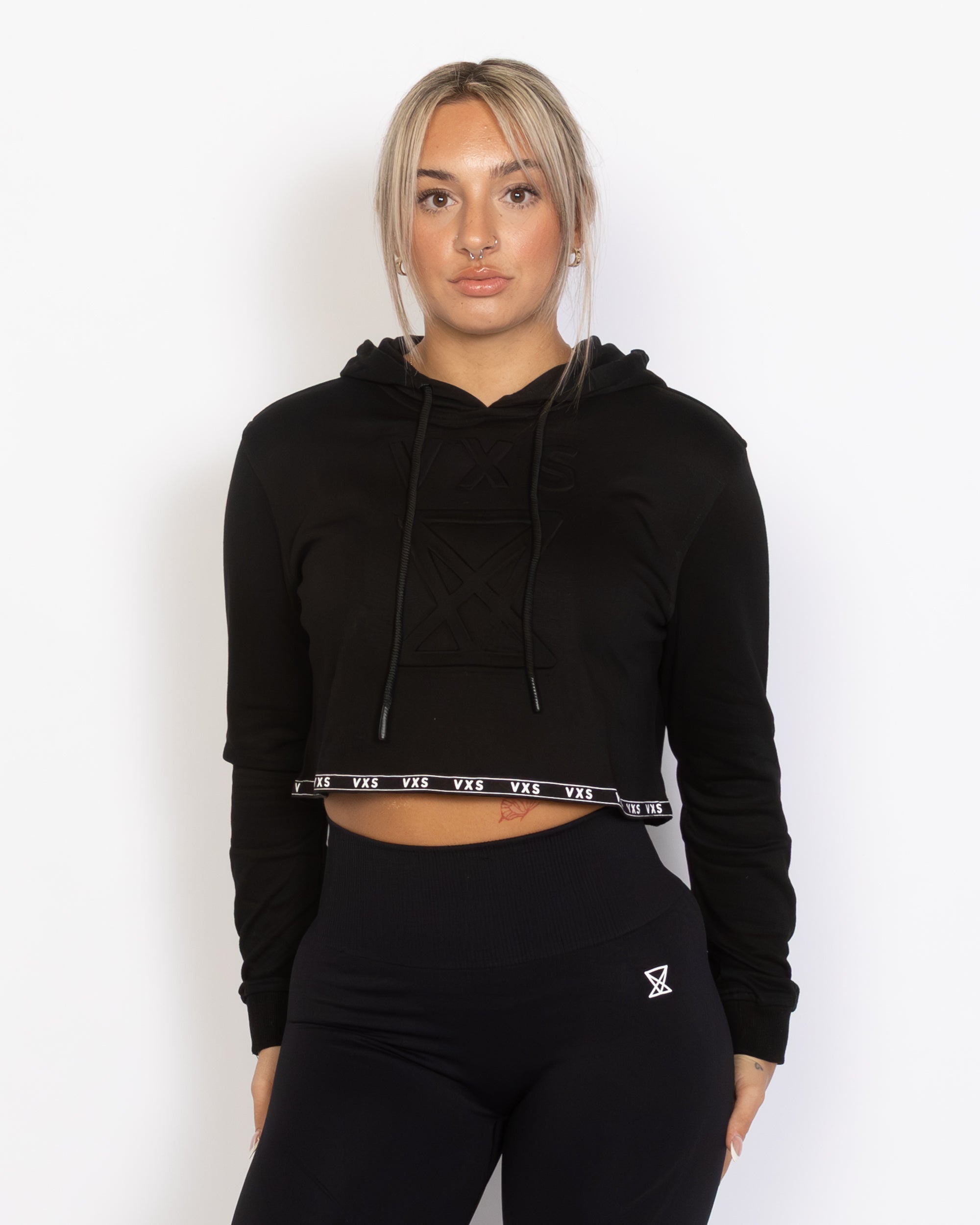Crop Hoodie - VXS GYM WEAR