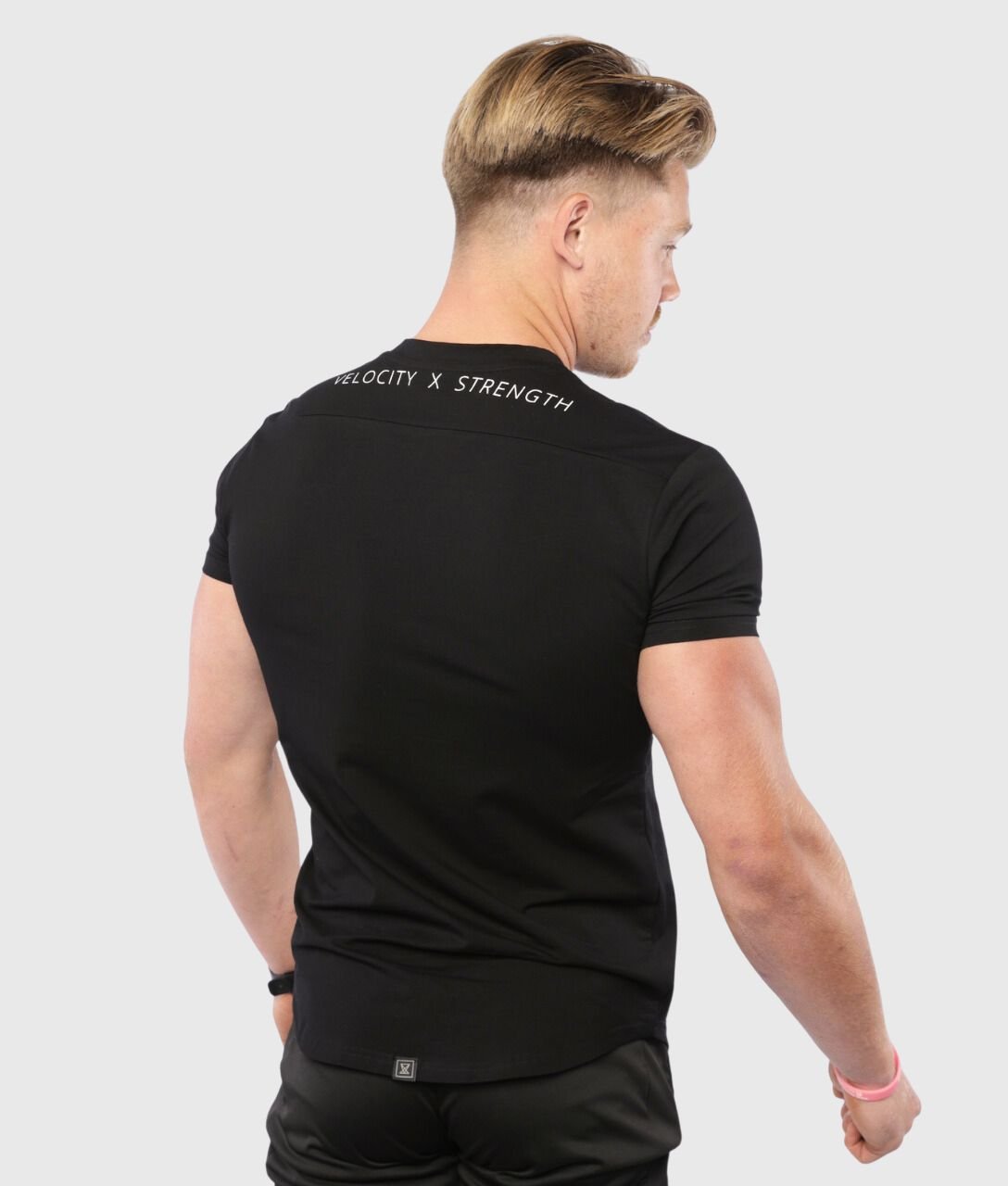 FUSION T - Shirt [Black] - VXS GYM WEAR