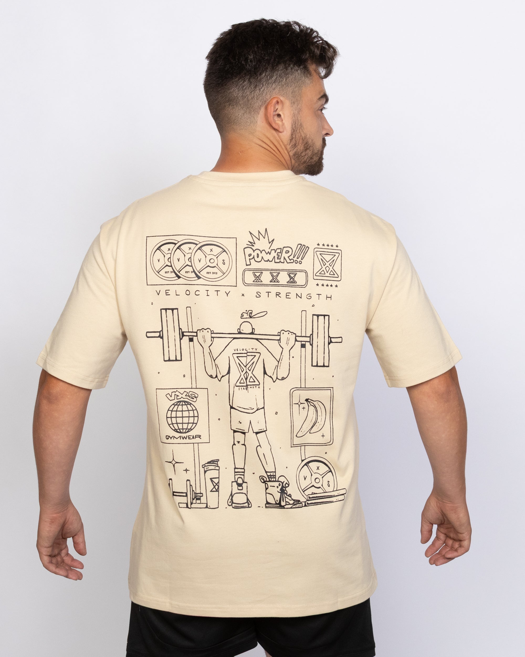 Oversized T-Shirt - Ltd Tour Edition - VXS GYM WEAR