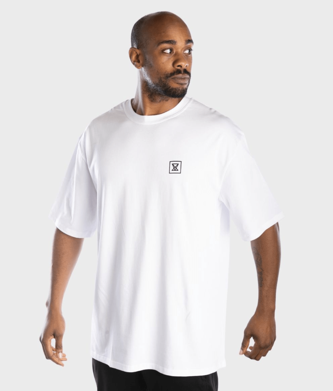 OVERSIZED T-Shirt [WHITE] - VXS GYM WEAR