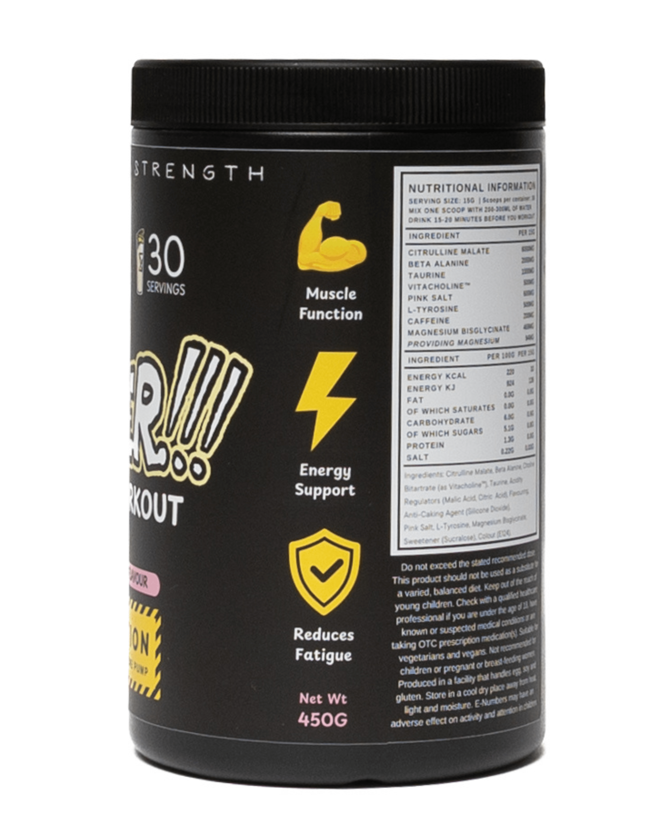 POWER!!! Pre - Workout - VXS GYM WEAR