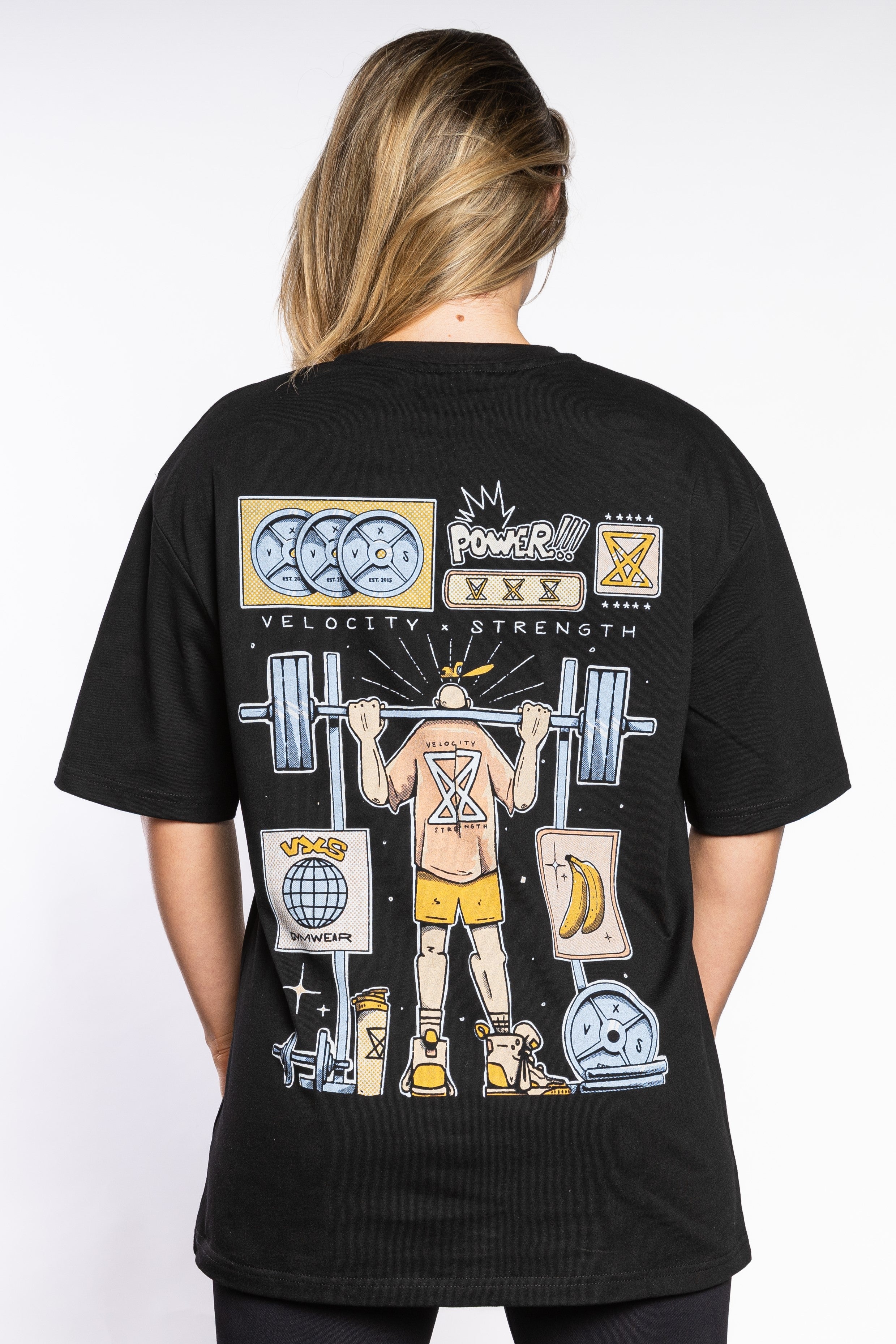 Premium Oversized T-Shirt - Legacy Edition [Unisex] - VXS GYM WEAR