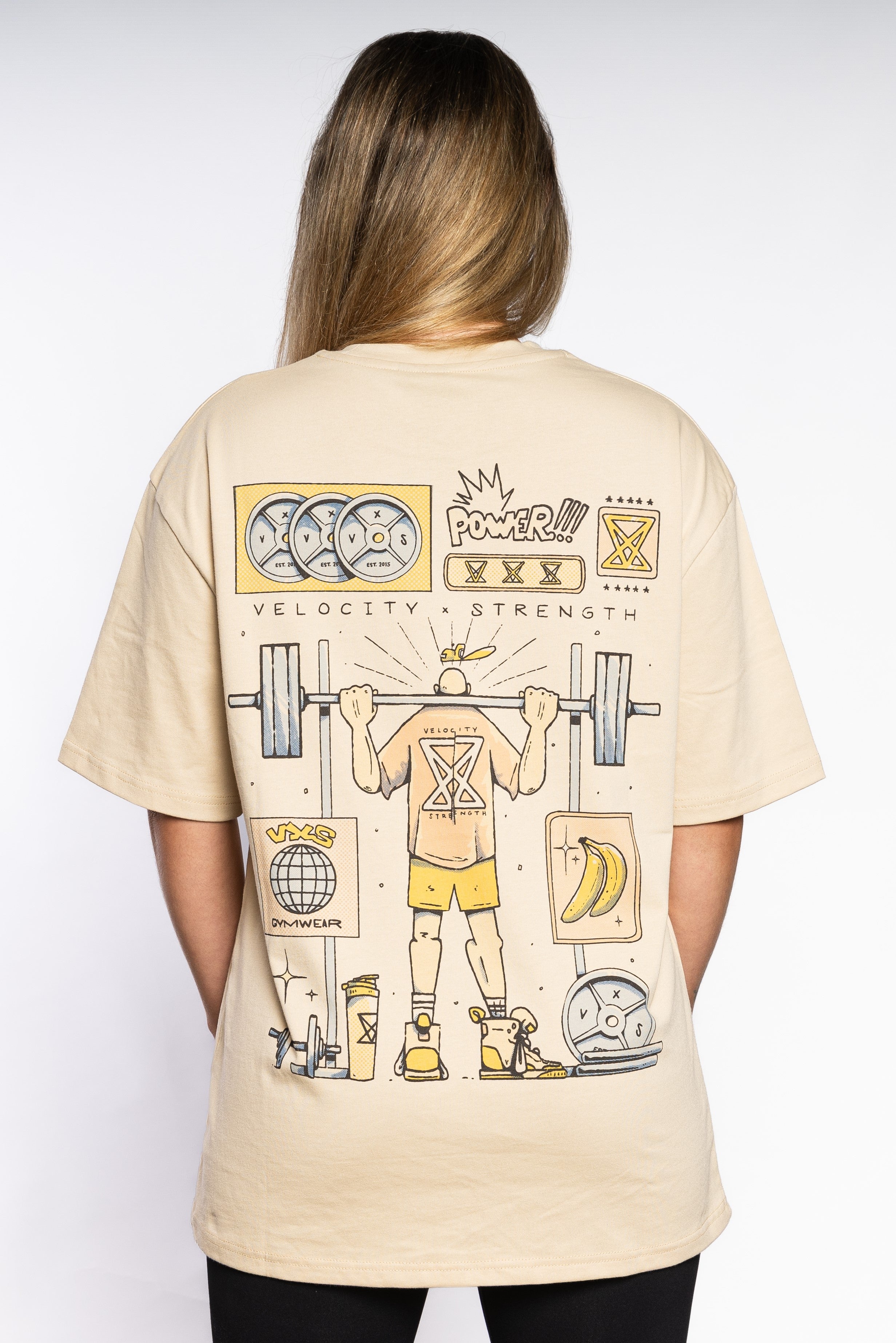 Premium Oversized T-Shirt - Legacy Edition [Unisex] - VXS GYM WEAR