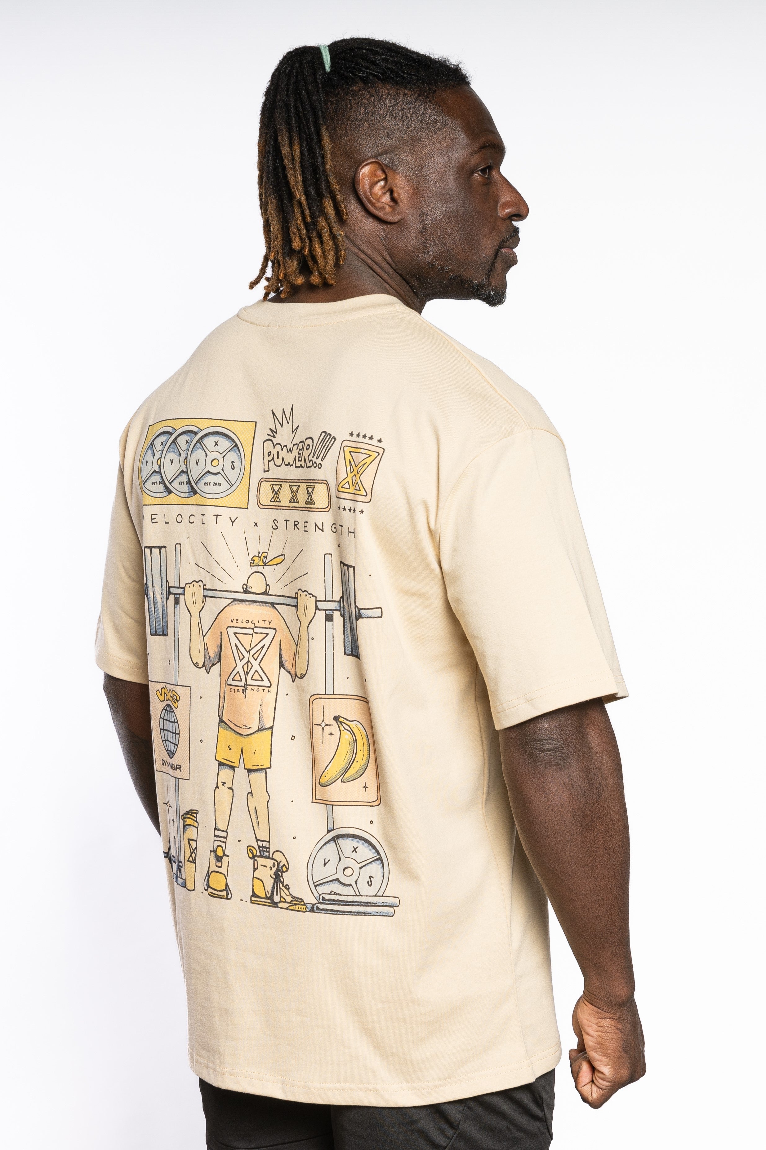 Premium Oversized T-Shirt - Legacy Edition [Unisex] - VXS GYM WEAR