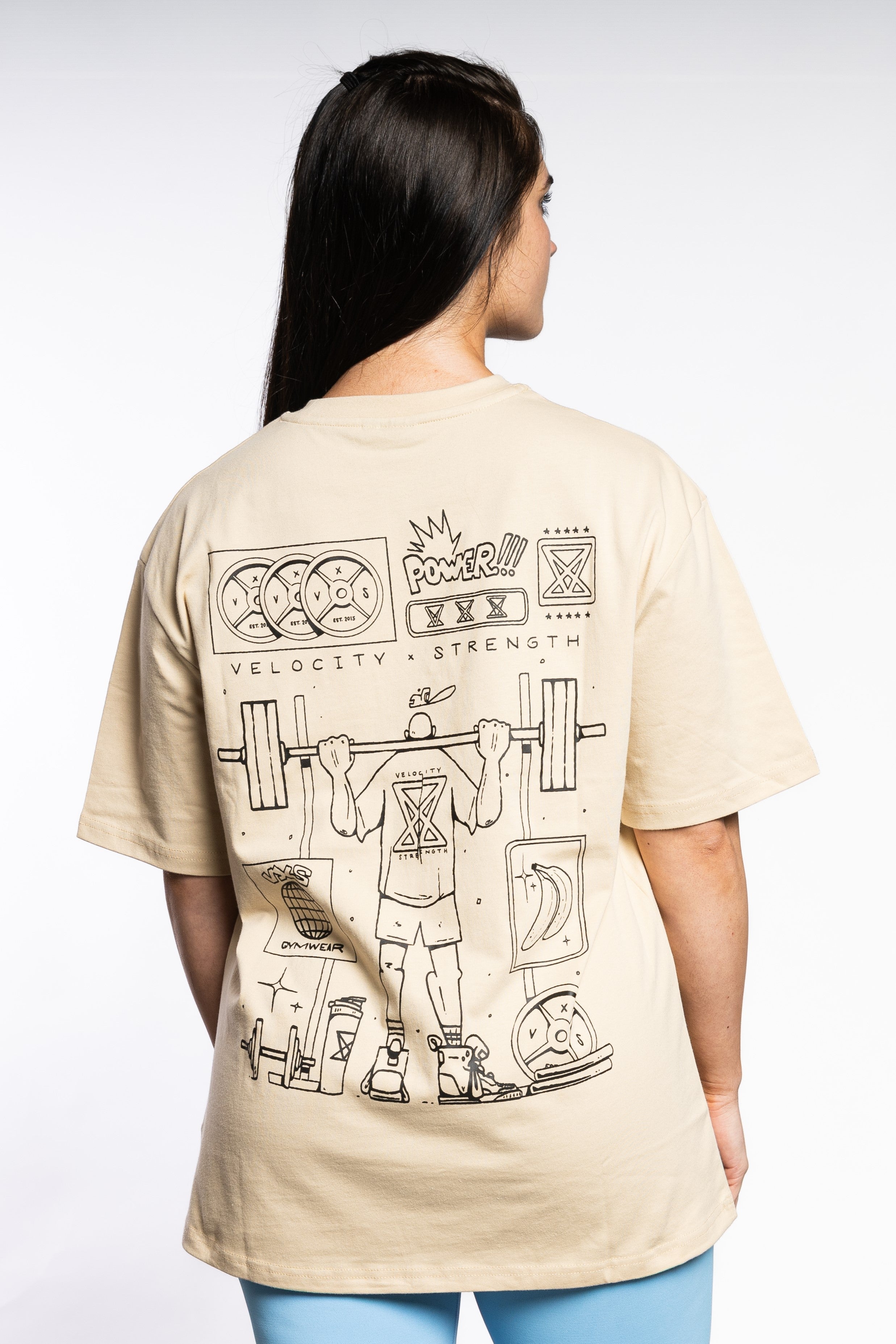 Premium Oversized T-Shirt - Limited Tour Edition [Unisex] - VXS GYM WEAR