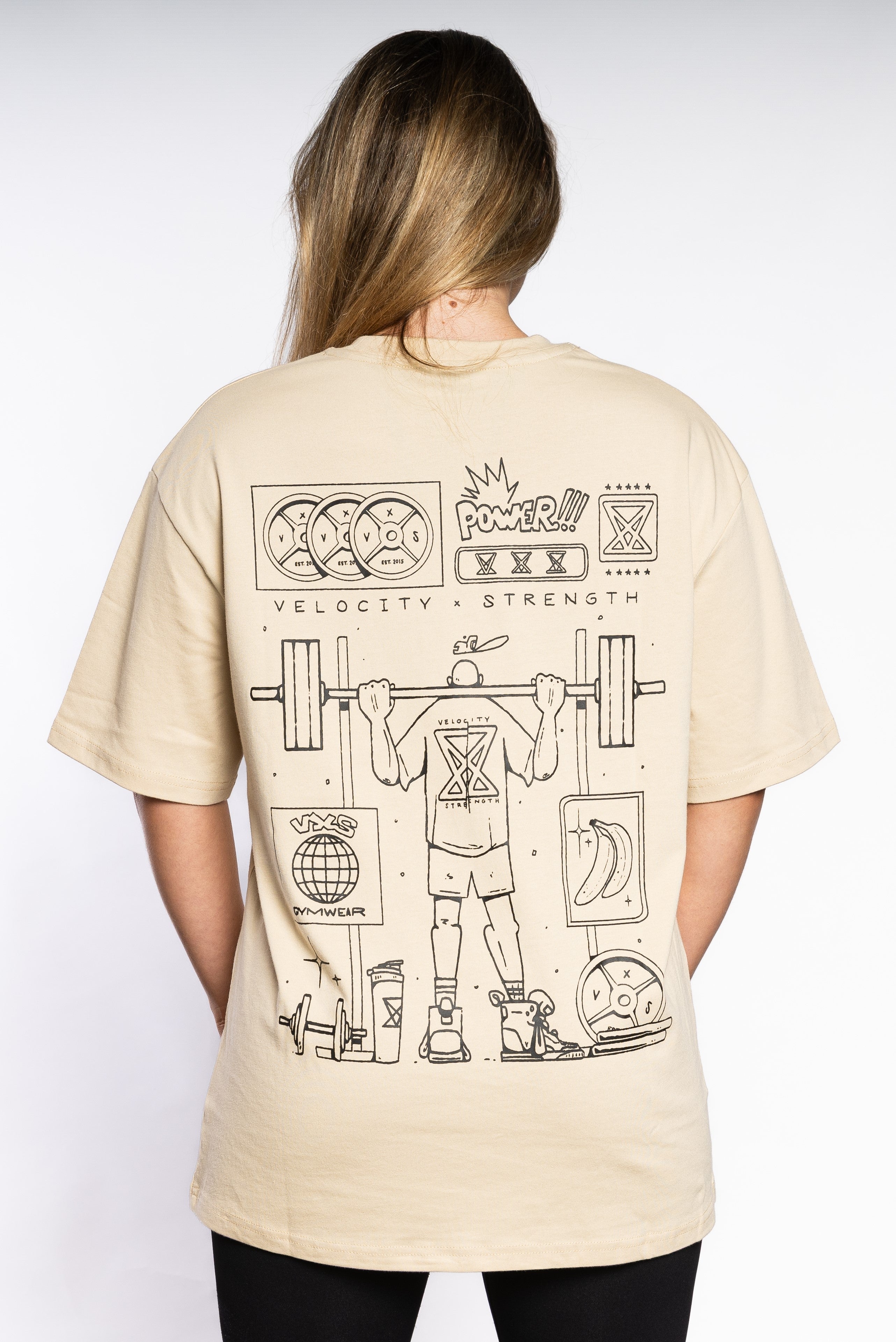 Premium Oversized T-Shirt - Limited Tour Edition [Unisex] - VXS GYM WEAR