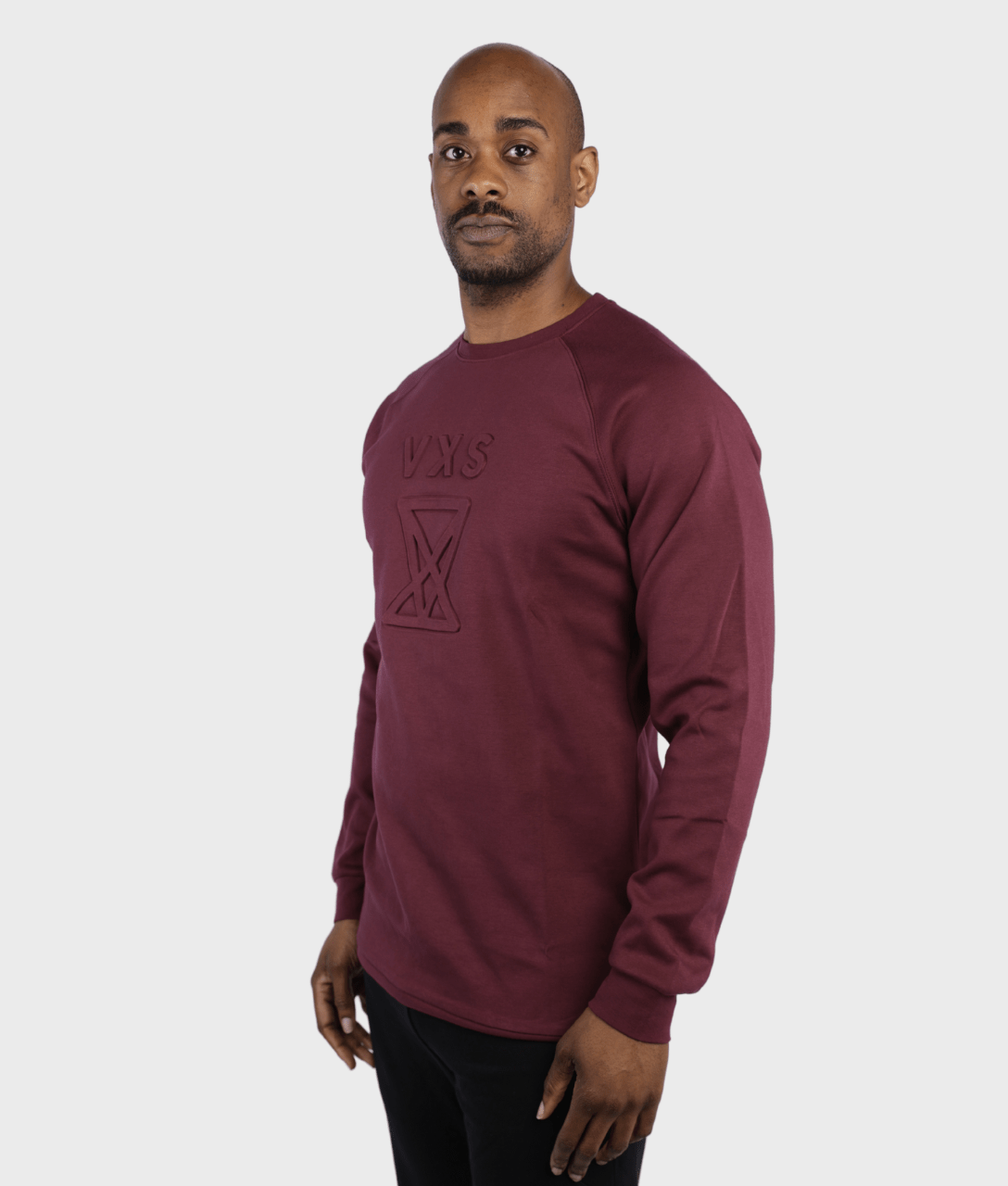 Pullover Jumper [Burgundy] - VXS GYM WEAR