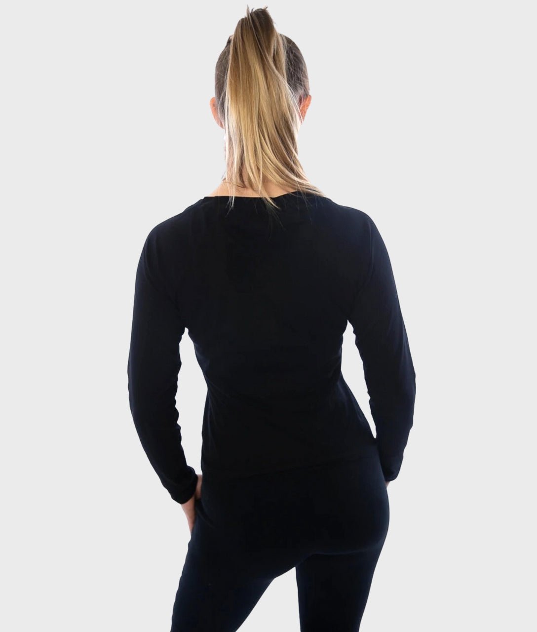 Core Long Sleeve [Black] - VXS GYM WEAR