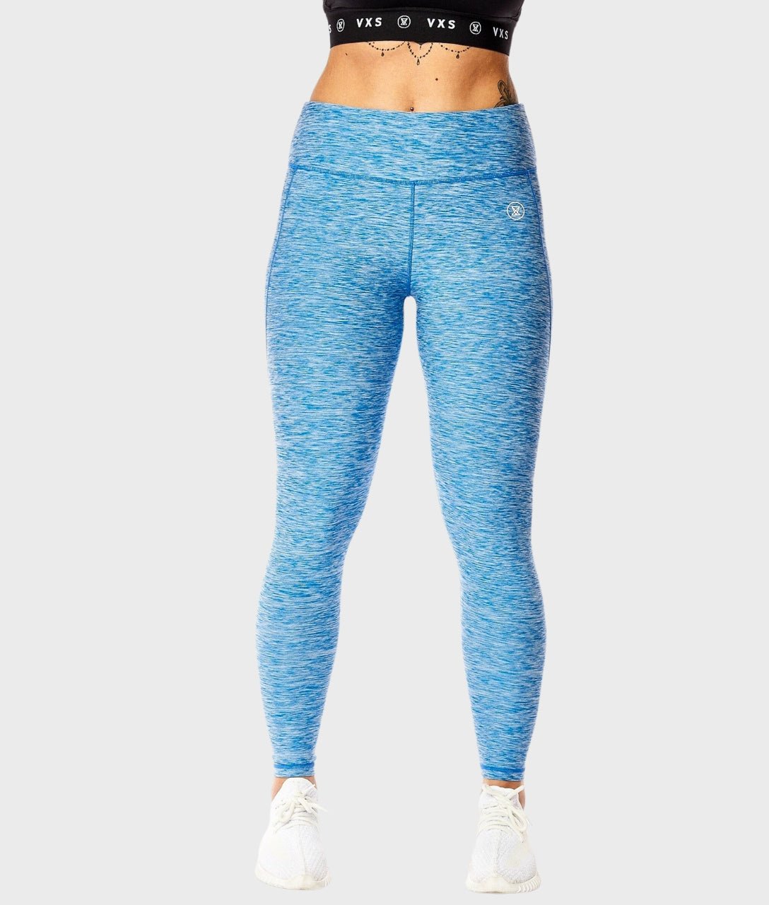 Velocity Leggings [Blue] - VXS GYM WEAR